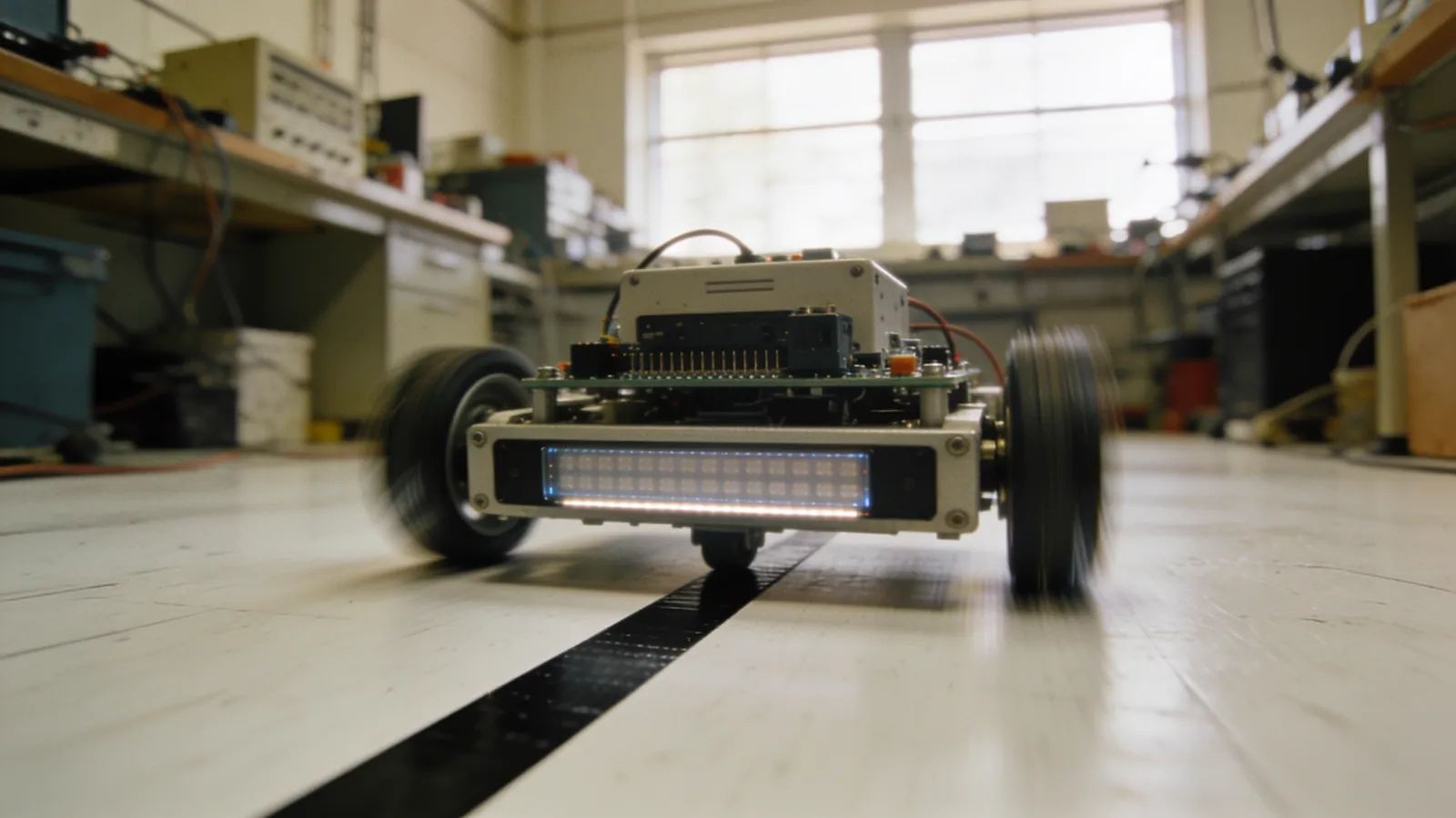 Çizgi İzleyen Robot Yapımı: Sensör Dizisi, PID ve Hız Ayarı